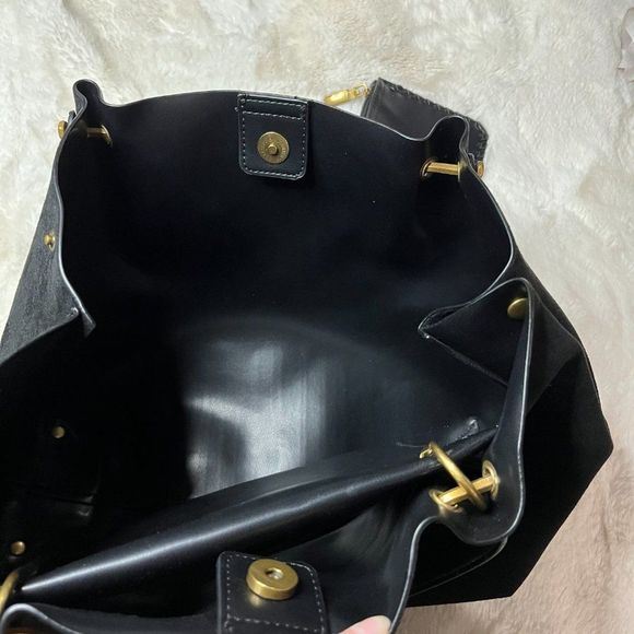 Black Tote Bag - Picture 13 of 14